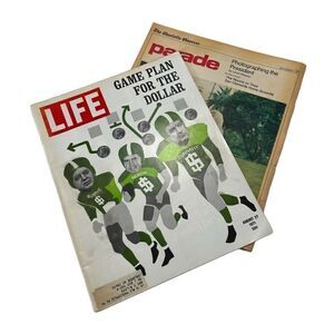 Life Magazine August 27 1971 Game Plan For The Dollar Burns, Nixon, Connally